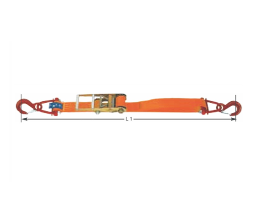 Large-tonnage lashing strap