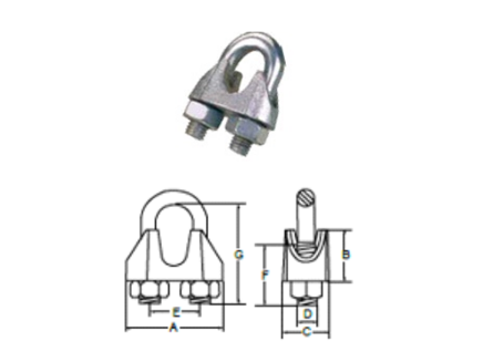 wire rope clips/Ferrule