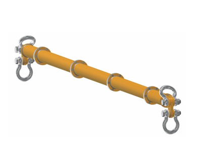segmented extended lifting beams