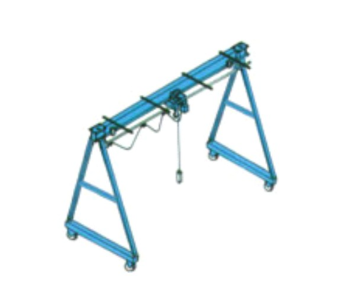 Mobile  steel structure gantry cranes