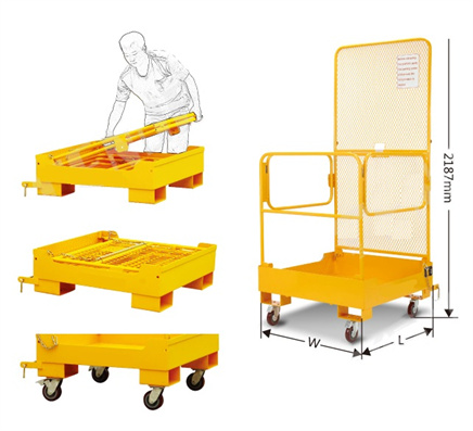 Placement rack for lifting tools