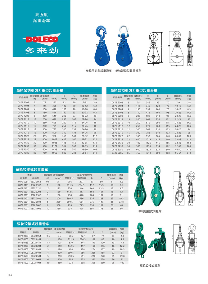 起重滑车