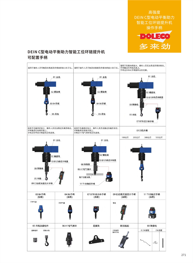 电动平衡助力智能起重器