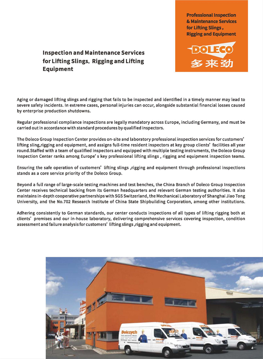 Professional Testing for Lifting Equipment