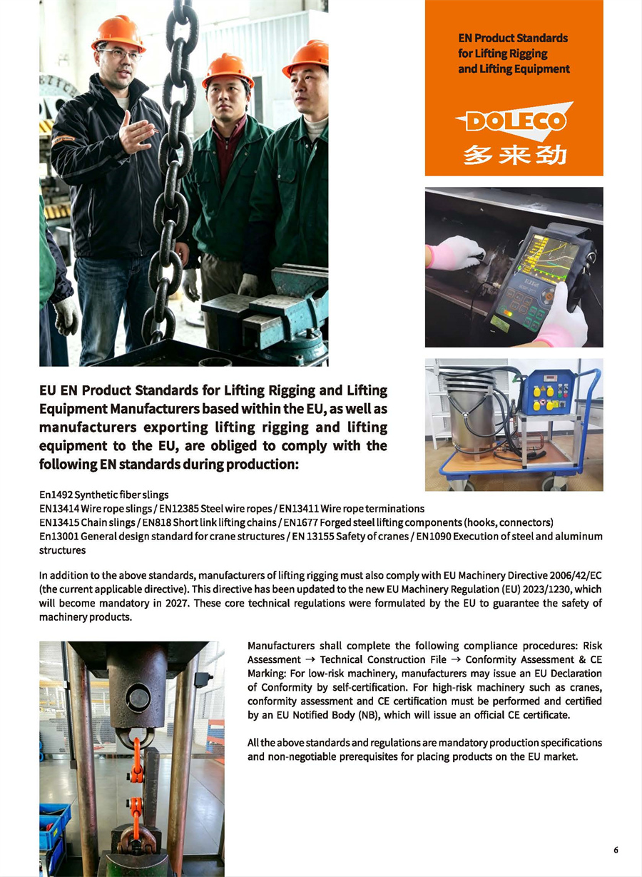 Professional Testing for Lifting Equipment