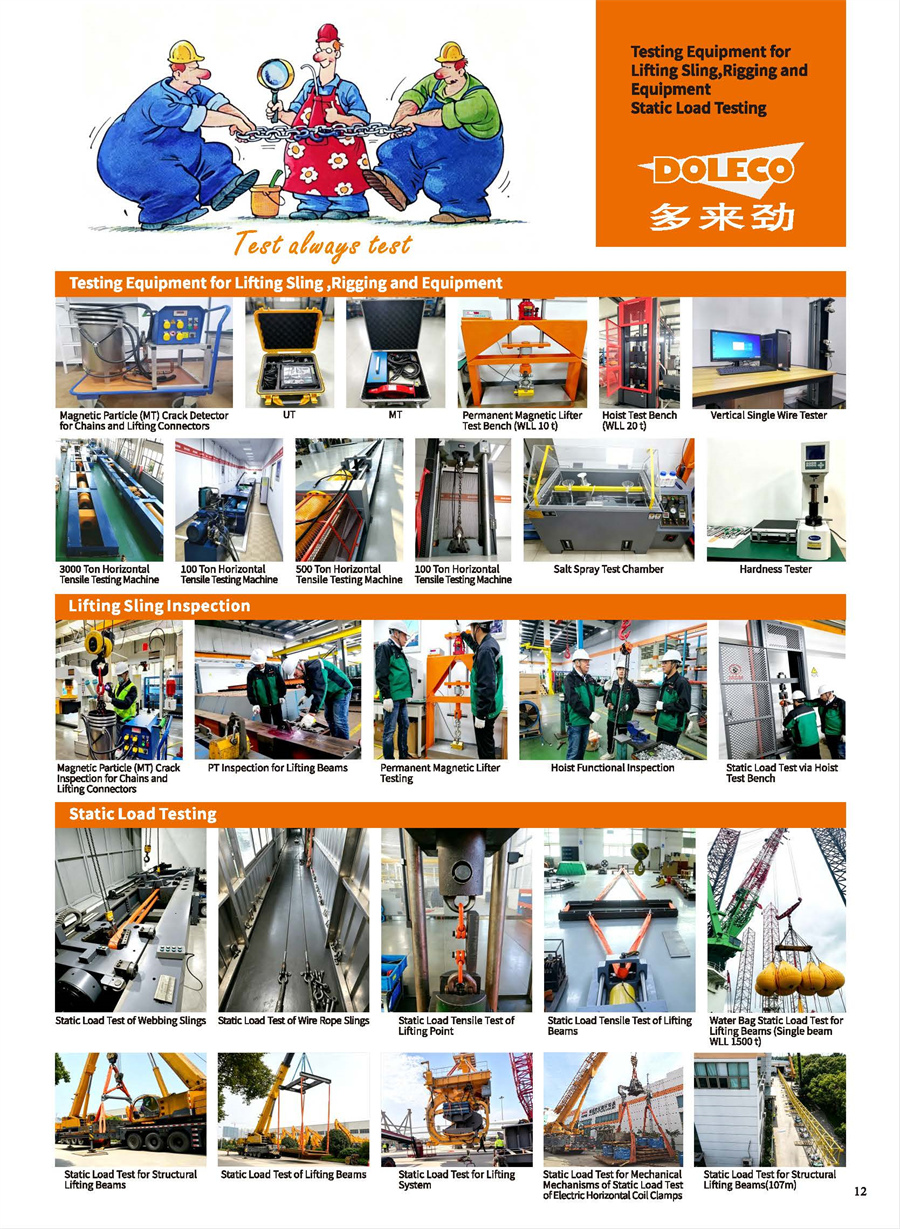 Professional Testing for Lifting Equipment