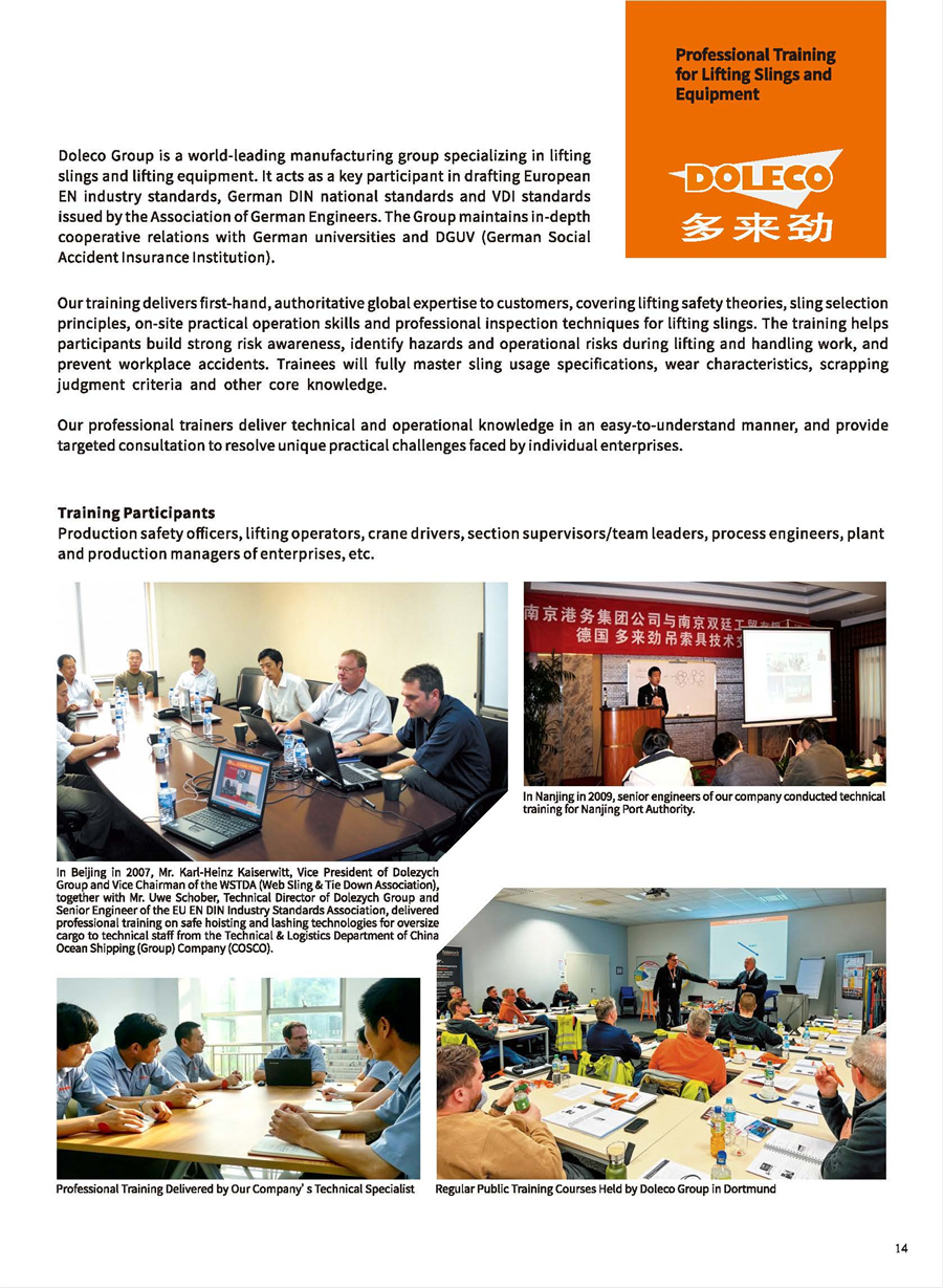 Professional Training for Lifting Equipment