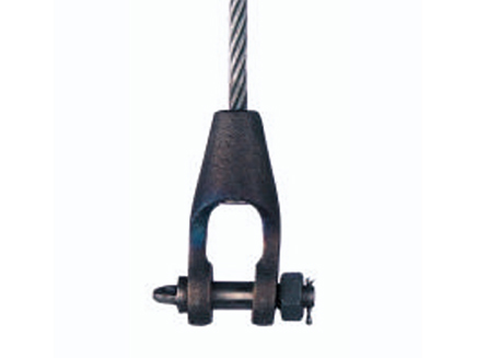 Wire rope stay