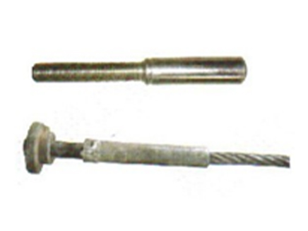 Swaged Socket with Threaded Steel Shank