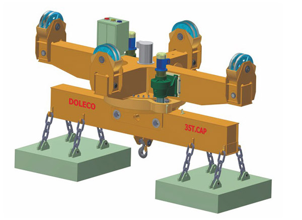 Rotary electromagnetic lifter